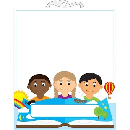 Ashley Productions Bag, Multicultural, Poly, 10-1/2inx12-1/2in, MI,  ASH10567